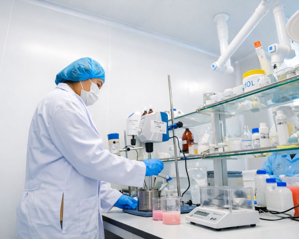 โรงงานผลิตครีม คิดสูตรครีม