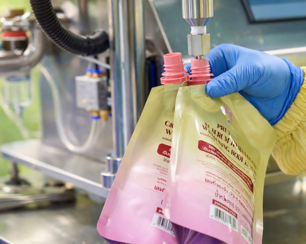 โรงงานผลิตครีม สินค้า