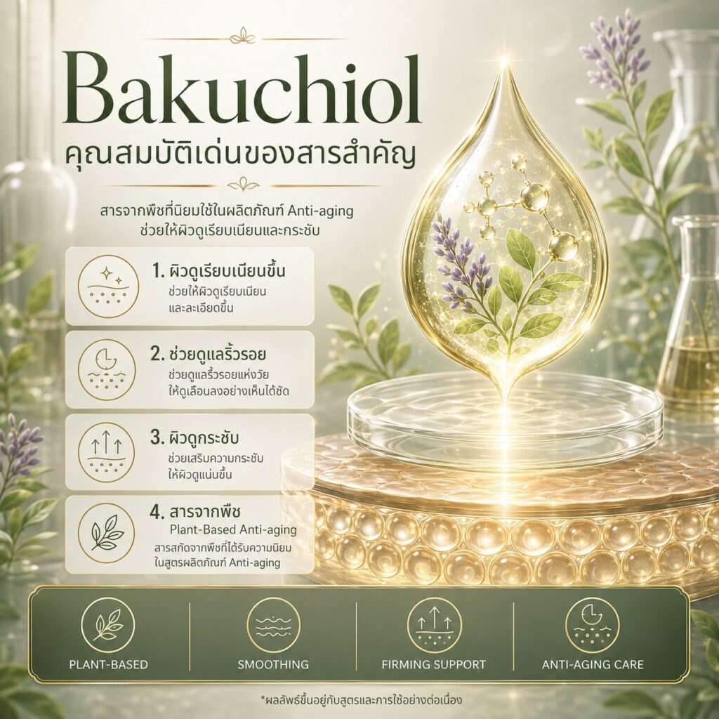 จุดเด่น Bakuchiol