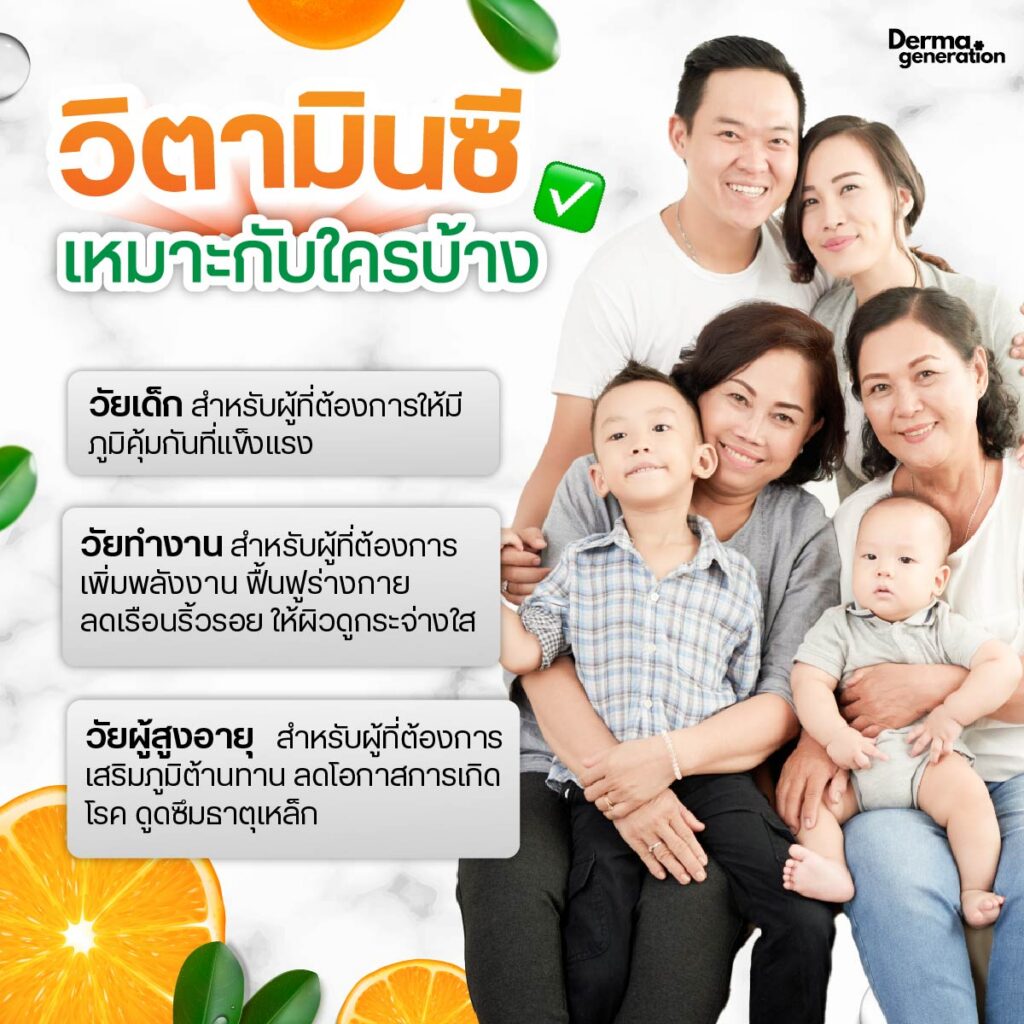 วิตามินซี-เหมาะกับใคร