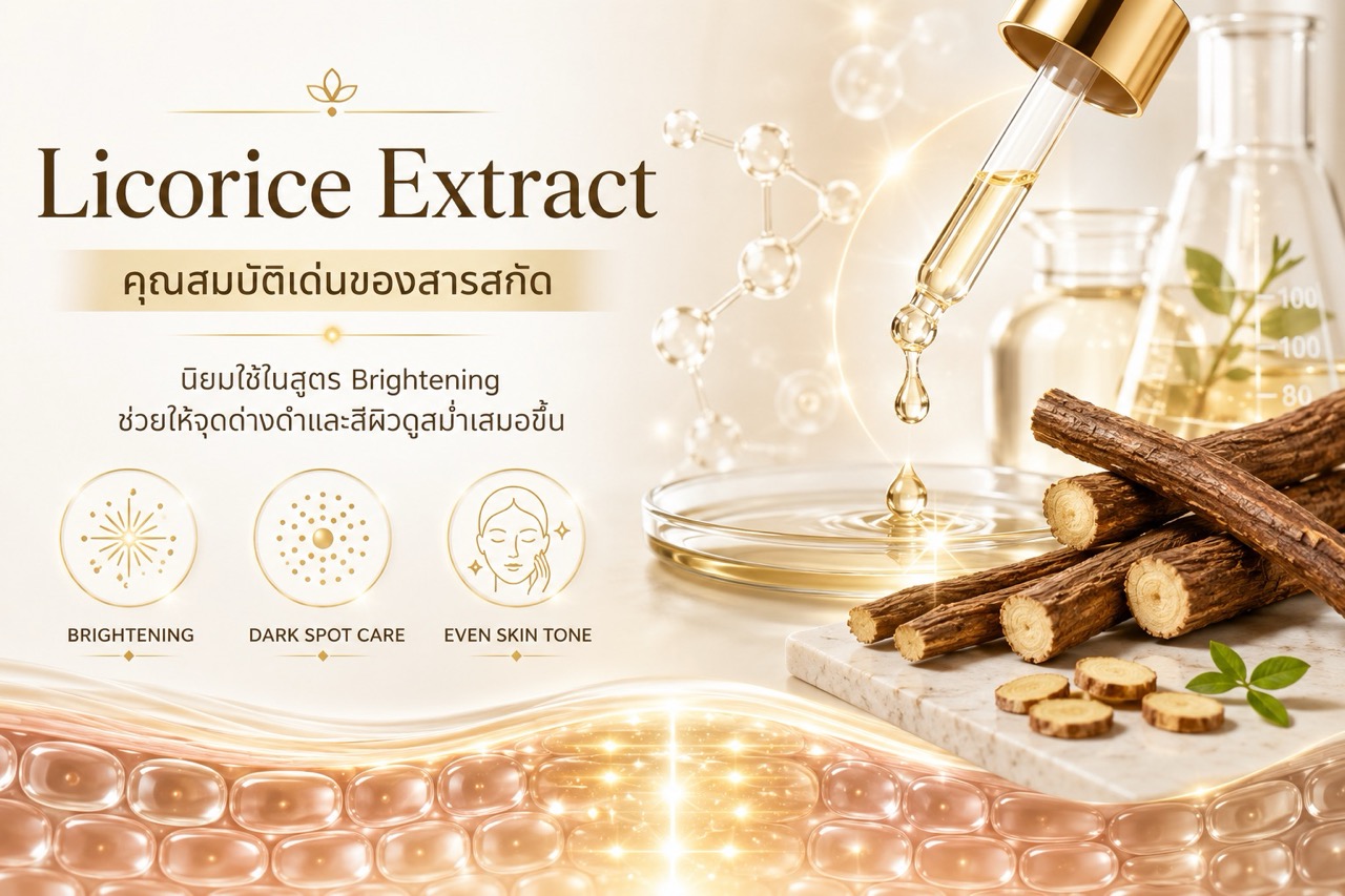 สารสกัด Licorice คืออะไร ช่วยอะไรบ้าง